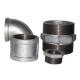 Durable Cast Iron Threaded Fittings 90 Degree Tee Lightweight Female Connection