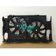 Mercedes A / C Double Car Radiator Cooling Fan With Motors Black / White Color