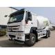 Diesel Power 25000kgs Used Howo Trucks , Used Concrete Cement Mixer Truck