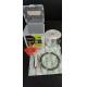 CG200 STD++ Motorcycle Piston Kit Sliver Color With Piston Ring Pin