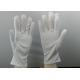 Anti Dust Jewelry Handling Gloves , Microfiber Jewelry Gloves Silk Screen Printed