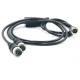 4 Pin Connection Plug Socket Backup Camera Connection Cable For Vehicle CCTV