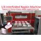 4 Channels / 4 Lanes XP interfolded Napkin Tissue Paper Machine for Production American Design