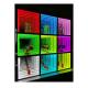 Customizable Colors LED Glass Mirror Display Case for Modern Style Customized Wine Cabine