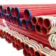 Epoxy Coated ASTM A795 Erw Sch40 Galvanized Steel Pipes