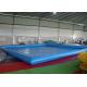 Customized Big Inflatable Garden Swimming Pools With CE / UL Blower