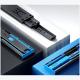 1.5 Inches Width Zinc Plated Silver Cabinet Heavy Duty Drawer Slides For Enhanced Functionality