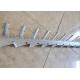1m Length Large Sized SGS Hot Dipped Galvanized Anti Climb Wall Spike For Security