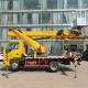 27m hydraulic Telescopic lift platform truck aerial working platform truck price
