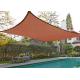Rectangle Sand Sun Shade Patio Cover , Outdoor Shade Sails 10' X 13' 185GSM