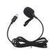 Mini Collar Clip Sound Recording Microphone 150cm Wire Android Port Plug And Play Mic