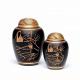 Cat Pattern Pet Urns / Personalized Cat Urns Eco-Friendly Brass Material
