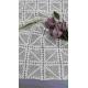100% Cotton Ivory GEO High Quality Embroidered Lace Fabric Full Width For Fashion Women Clothing