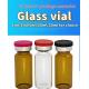 Crimp Neck Sterile Empty Vials Low Borosilicate Sterile 10ml Vials