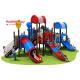 High Creativity Outdoor Playground Slides Durable UV - Resistant Security Oriented