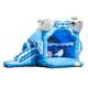 Adult Size Bounce House Inflatable Dolphin Bouncer Jumping Bouncy Castle