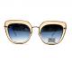BS023 Fashionable Acetate Metal Sunglasses Square Eyeshape Customized
