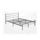 15.5kg 191x137cm Metal Double Bed With Headboard