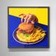 22 inch High Definition Square Screen Lcd Digital Signage Advertising Monitor For Supermarket