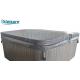 Graphite Rectangle Spa Insulation Lid  Vinyl Hot Tub Spa Covers For Barrel Hot Tub