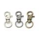 Zinc Alloy Swivel Snap Hooks Thumb Trigger Nickel Surface For Lanyards