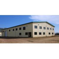 Single Span Metal Structural Framework Prefabricated Light Steel Structure Buildings
