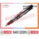 Genuine diesel injector 0445120395 for common rail 0445120247 for CA6DL2