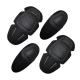 Professional Protection Gear Black Polyester Frog Suit Knee Pads and Elbow Support Set