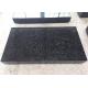Modern Black Granite Tombstone And Monument Square Rectangle Shape Polished Surface