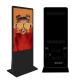 55inch  floor stand vertical touch screen kiosk 4k indoor standalone lcd advertising display