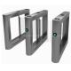CE FCC Approved 304 Stainless Steel Luxury High Grade Bright Surface Swing Turnstile Gate