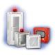 Wireless AED First Aid Wall Cabinet Customized Color With Alarm System