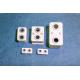 White Metallized Alumina Based Ceramics Brazing With Metal For EV DC Contactor