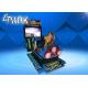 Dynamic Motion 3d Simulator Arcade Machine , 55 Inch Screen Full Motion Racing Car Video Games