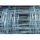 Galvanized Steel Cattle Fence Wire Mesh Fixed Knot For Farm OEM