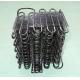 Black E Coating Wire Tube Condenser With Refrigerator Spare Parts Meet European Standard