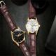 Dual Calendar Temperament Business Double Calendar Watch Men Couple Quartz Watch