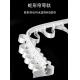 Thickened Snake Shaped Curtain Track Aluminum Alloy Slide Curtain Track