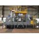 380V / 415V Roller Conveyor Blast Machine , Roller Conveyor System For Cleaning Rust / Steel Plate Scale
