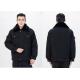 Fur Collar Security Guard Uniform , Security Guard Jackets With Two Pockets
