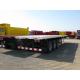 3 axle 40ft container flatbed trailer for sale  -CIMC VEHICLE