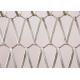 Metal Link Decorative Wire Mesh Panels Spiral Decorative Net For Curtain