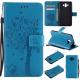 Huawei Mate 10 Wallet Flip Leather Case Cover with Lucky Tree Embossed
