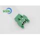 Torque 0.4Nm 3.6Lbin PCB Screw Terminal Block withstanding voltage AC1500/1Min through hole mounting type