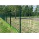PVC Coated 3 D Folds Welded Wire Mesh Fence / Decorative Garden Mesh Fencing