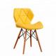Solid Color Patchwork Dining Chairs For Family / Restaurant / Office