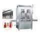 20 Ltr  Automatic Viscous Liquid Cosmetic Jam Glass Jar Filling Machine With Heating And Mixing