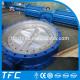 Carbon steel A216 WCB 40 inch on-off pneumatic water butterfly valve, electric water valves