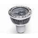 Eco Friendly Indoor Epistar 270 - 300 LM LED Spot Lamps GU10 3W Ce & RoHs approval