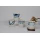 Mug and canister set in new bone china for home use ceramic coffee mugs for gift set